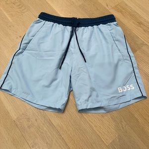 Hugo Boss Swim Trunks Light Blue